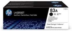 Lasertoner HP 283AD twinpack svart