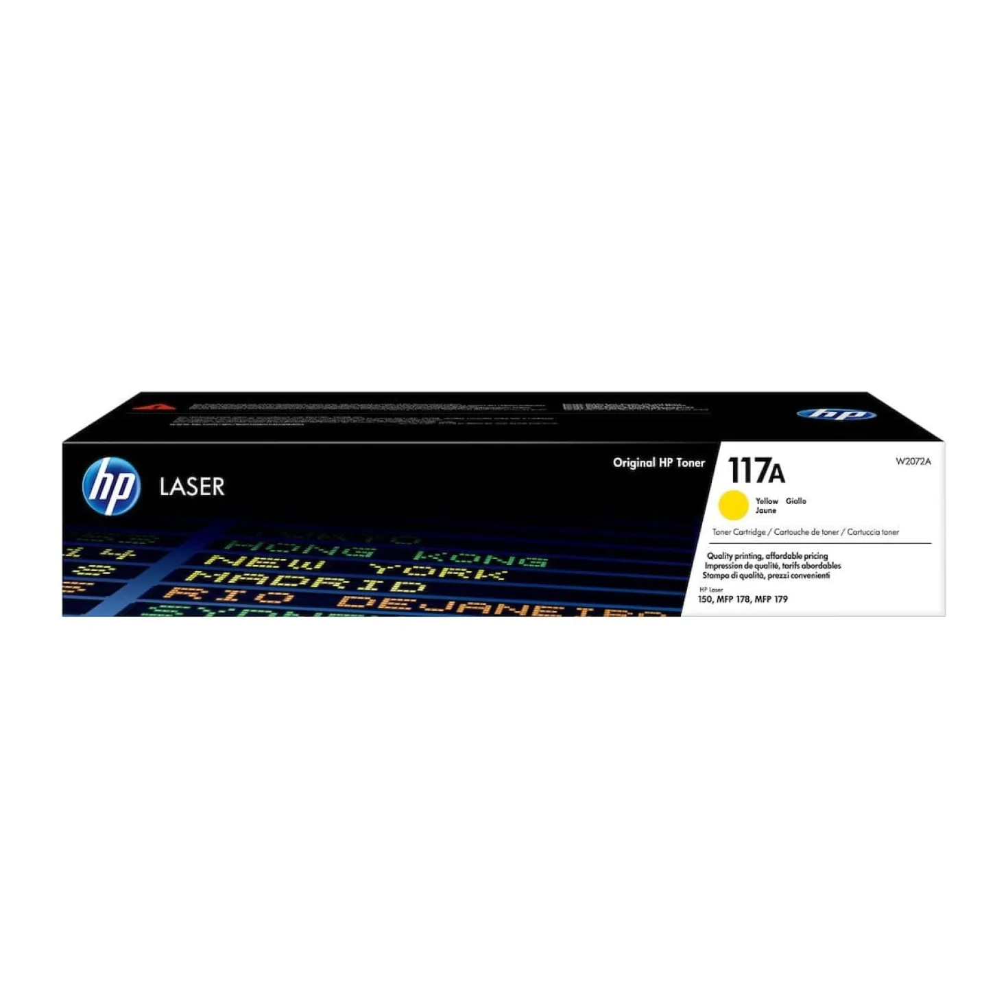 Lasertoner HP 117A gul