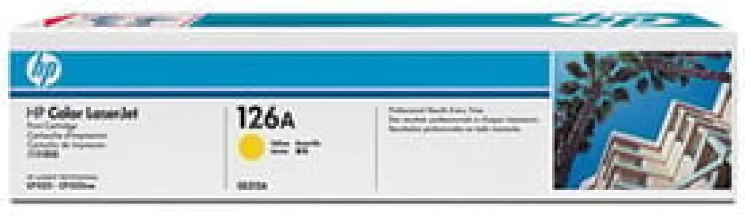 Lasertoner HP 126A gul