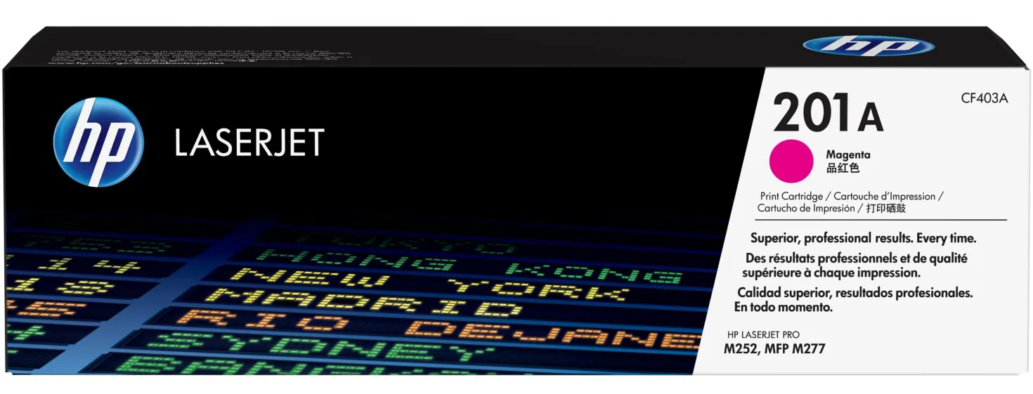 Lasertoner HP 201A magenta