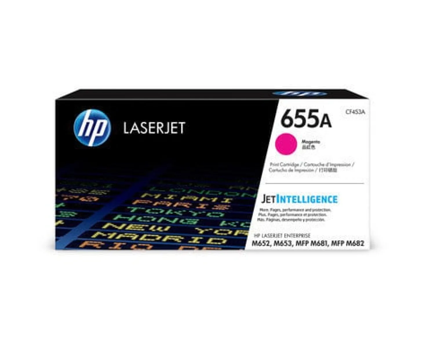 Lasertoner HP 655A M681/M682-serien magenta
