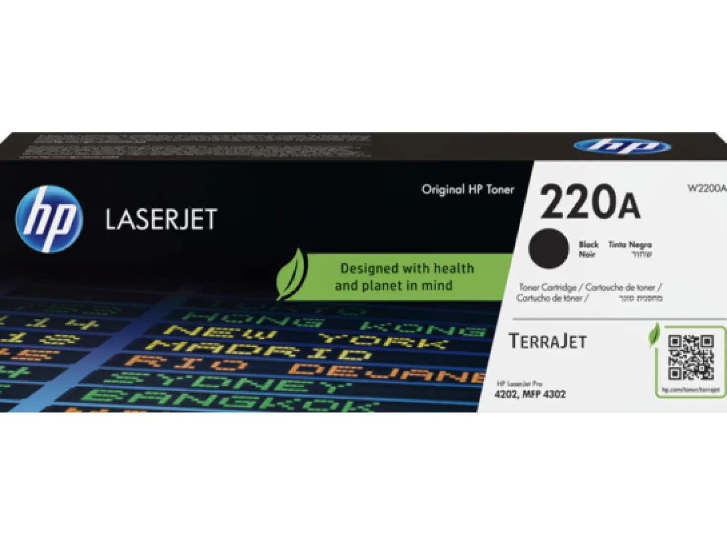 Lasertoner HP 220A svart