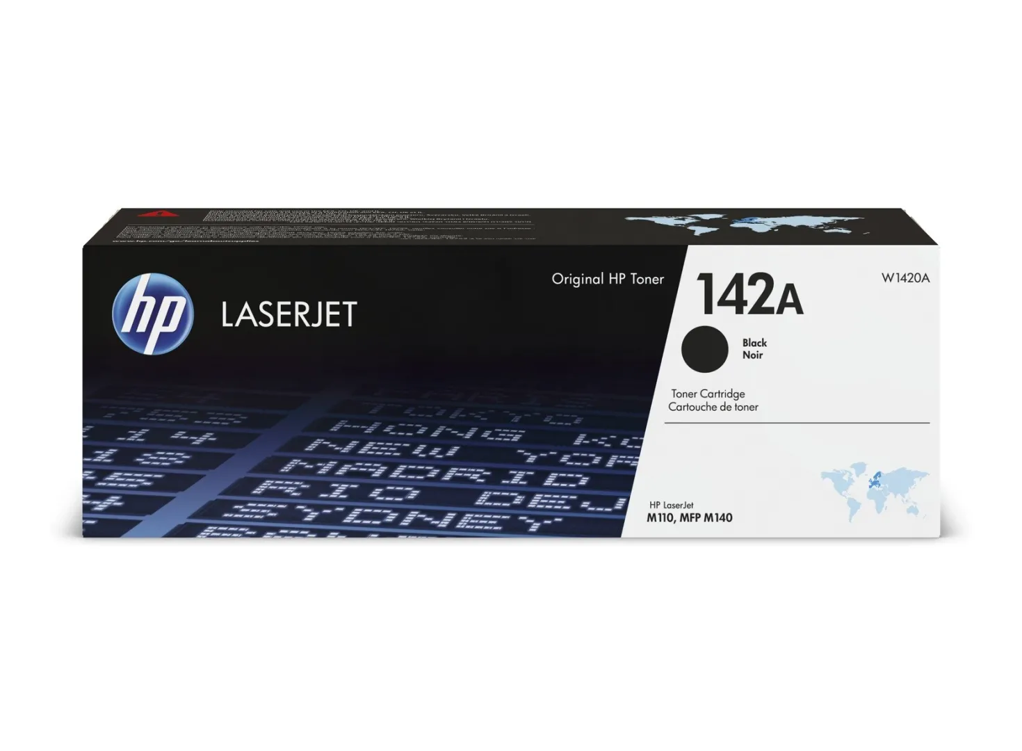 Lasertoner HP 142A svart