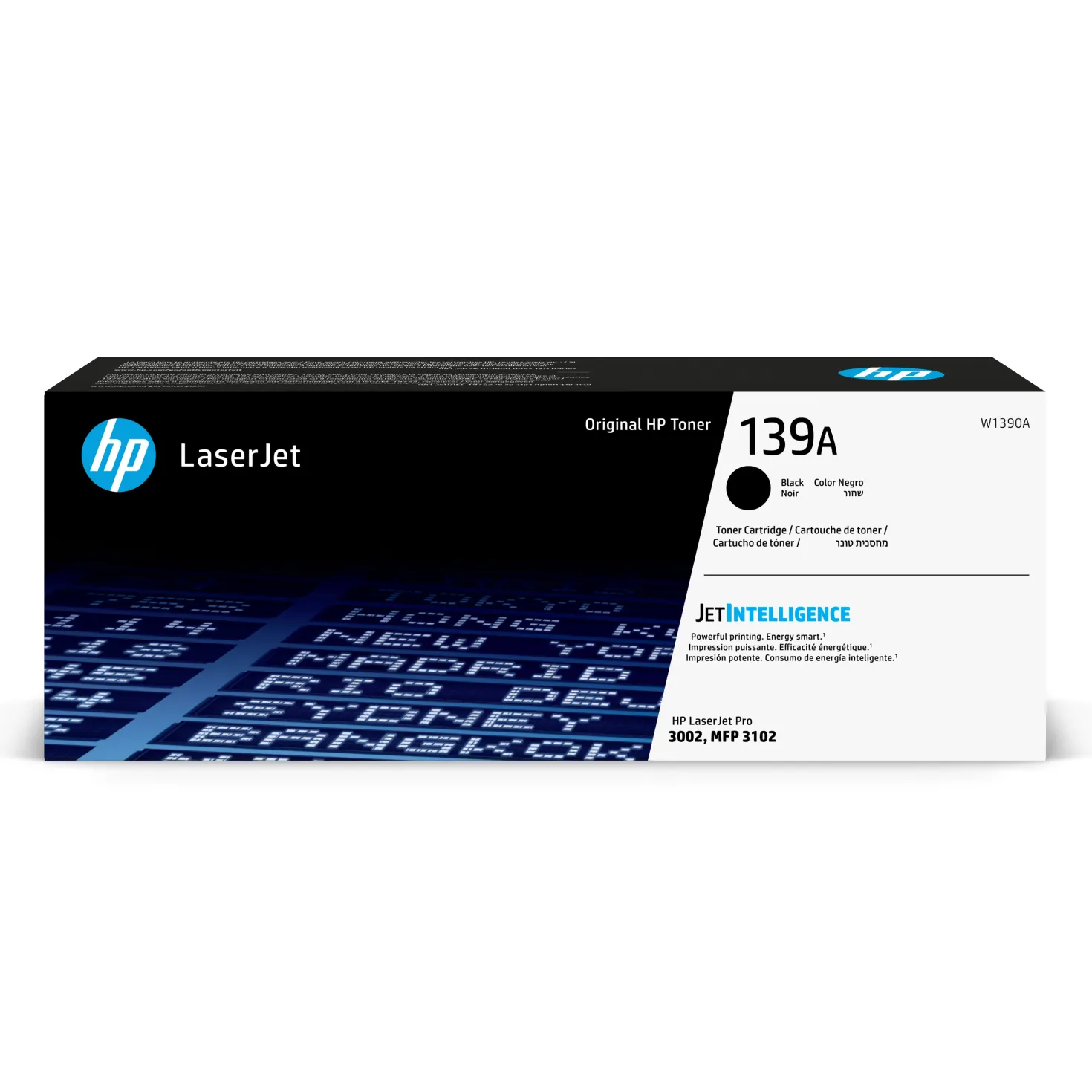Lasertoner HP 139A svart
