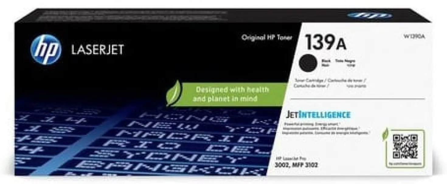 Lasertoner HP 139A svart