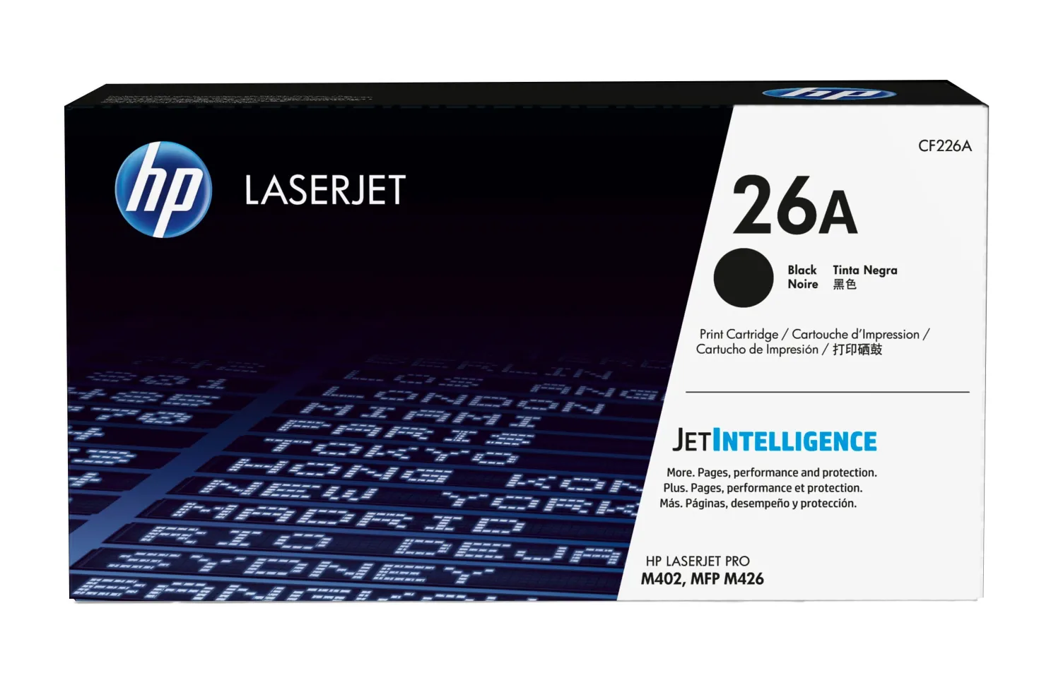 Lasertoner HP 26A svart