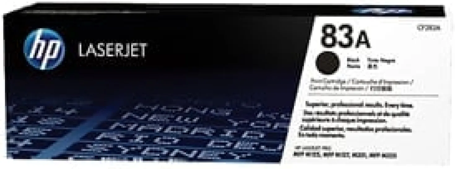 Lasertoner HP 83A svart
