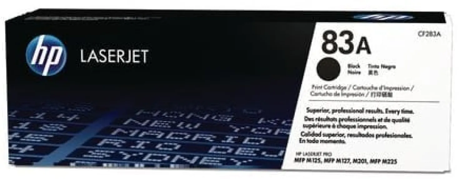 Lasertoner HP 83A svart
