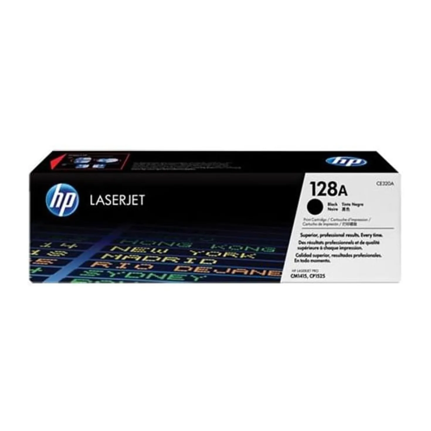 Lasertoner HP 128A svart