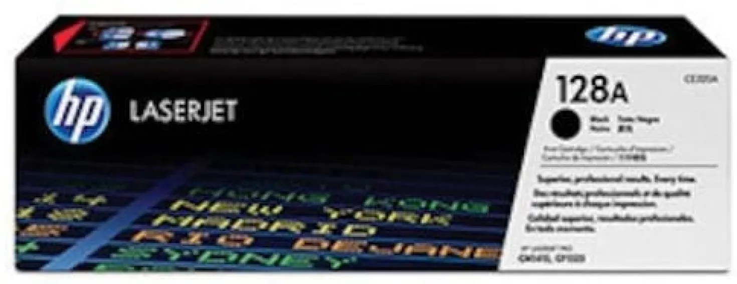 Lasertoner HP 128A svart