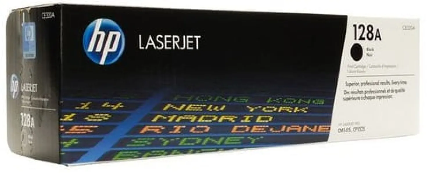 Lasertoner HP 128A svart