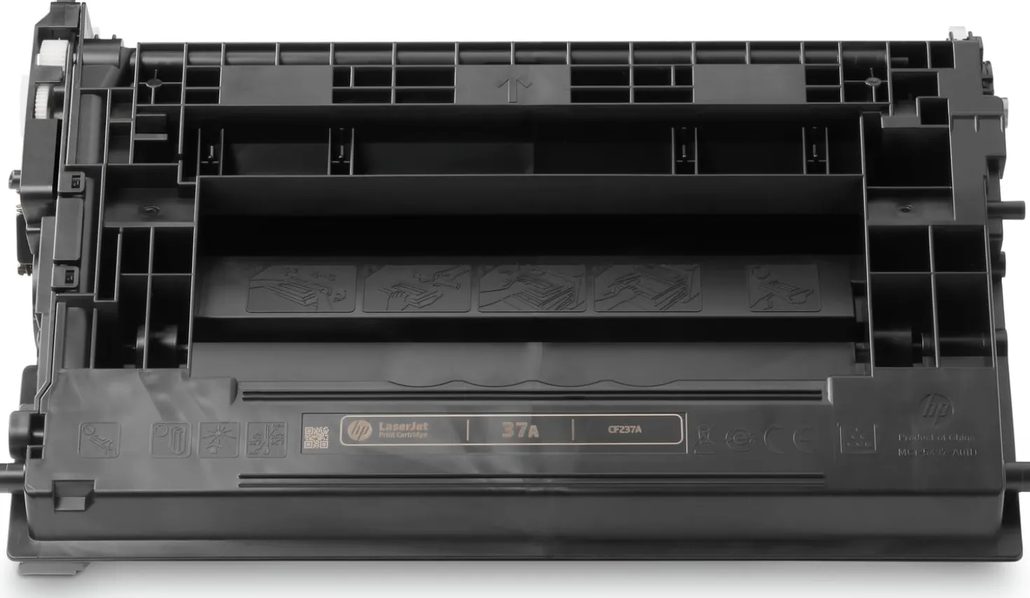 Lasertoner HP 37A svart