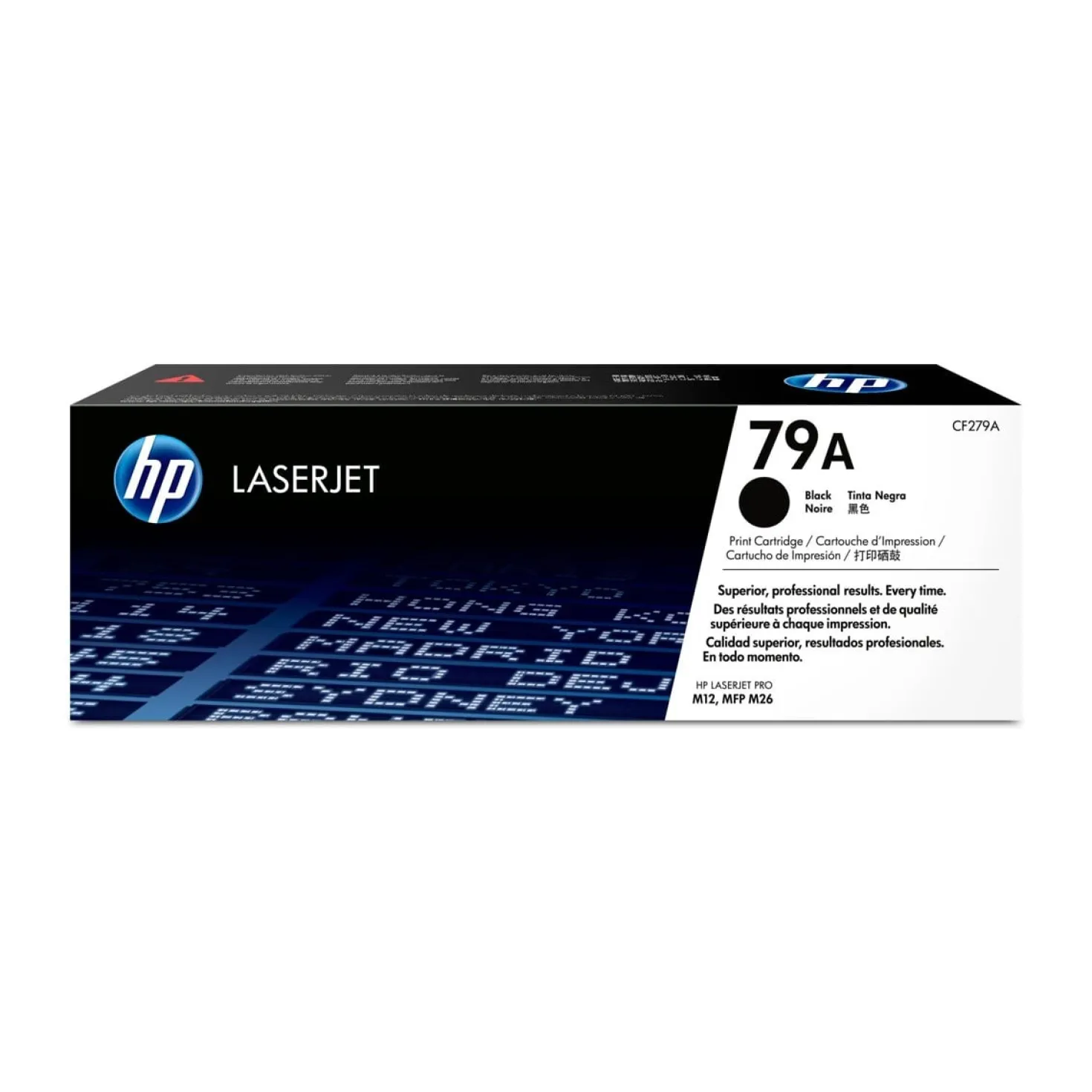 Lasertoner HP 79A svart