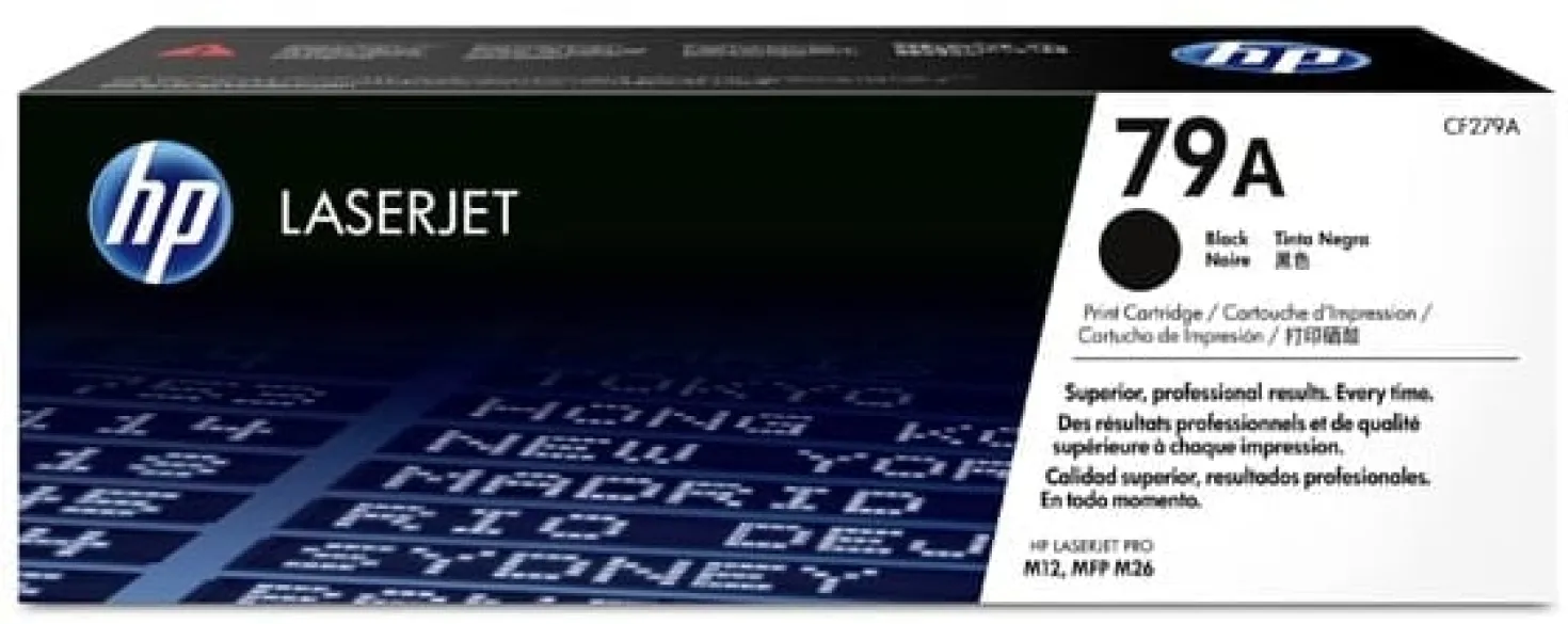 Lasertoner HP 79A svart