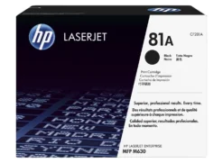 Lasertoner Hp 81A svart