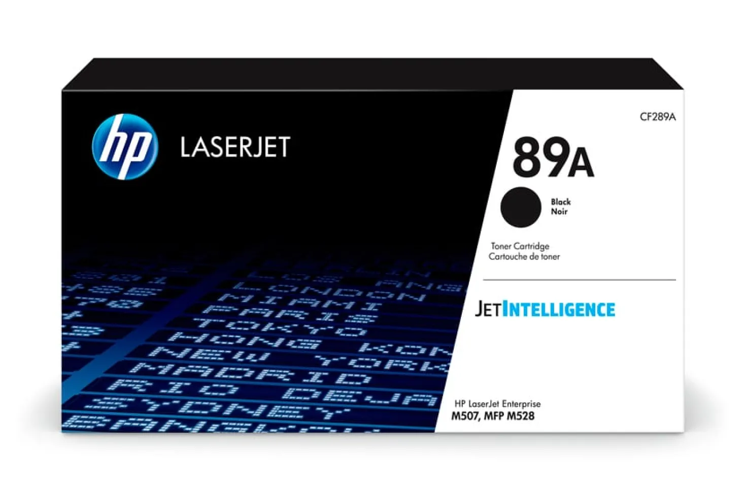 Lasertoner HP 89A svart