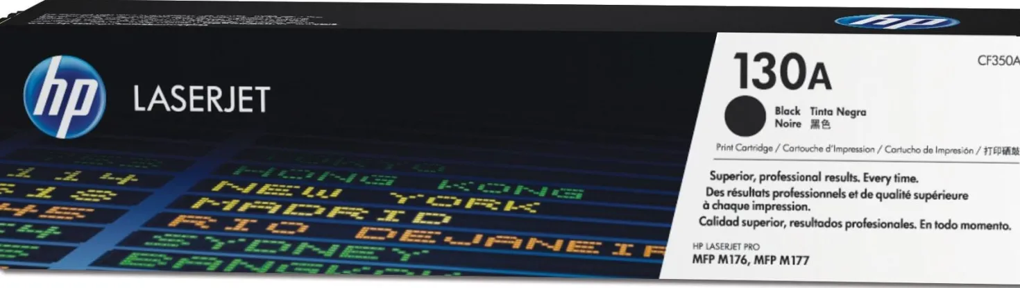 Lasertoner HP 130A svart