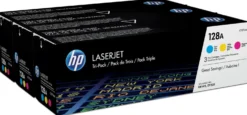 Lasertoner Hp 128A Tri-pack Cyan, Yellow, magenta