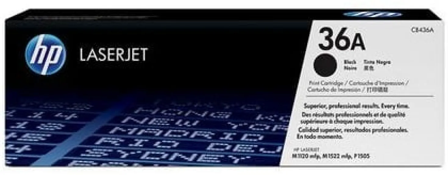 Lasertoner HP CB436A 36A Svart