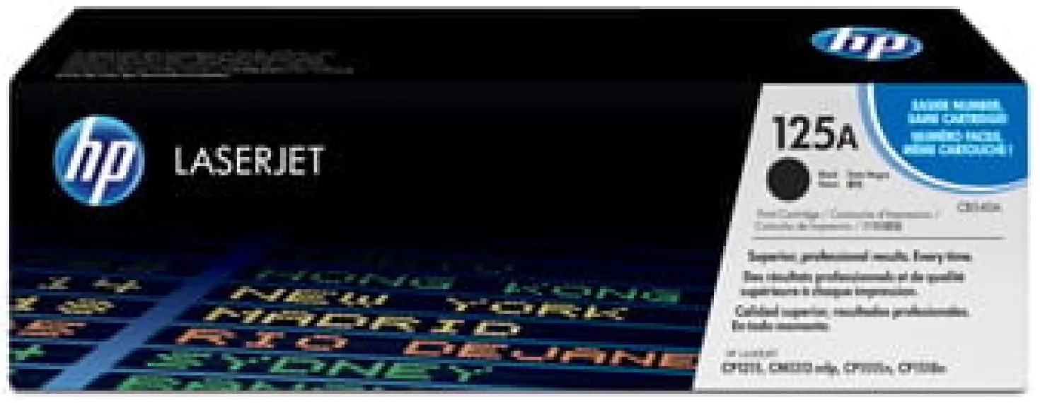 Lasertoner HP CB540A 125A svart