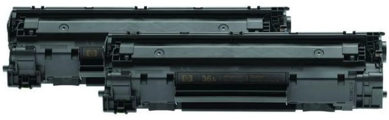 Lasertoner HP CB436AD 36A Svart Dualpack