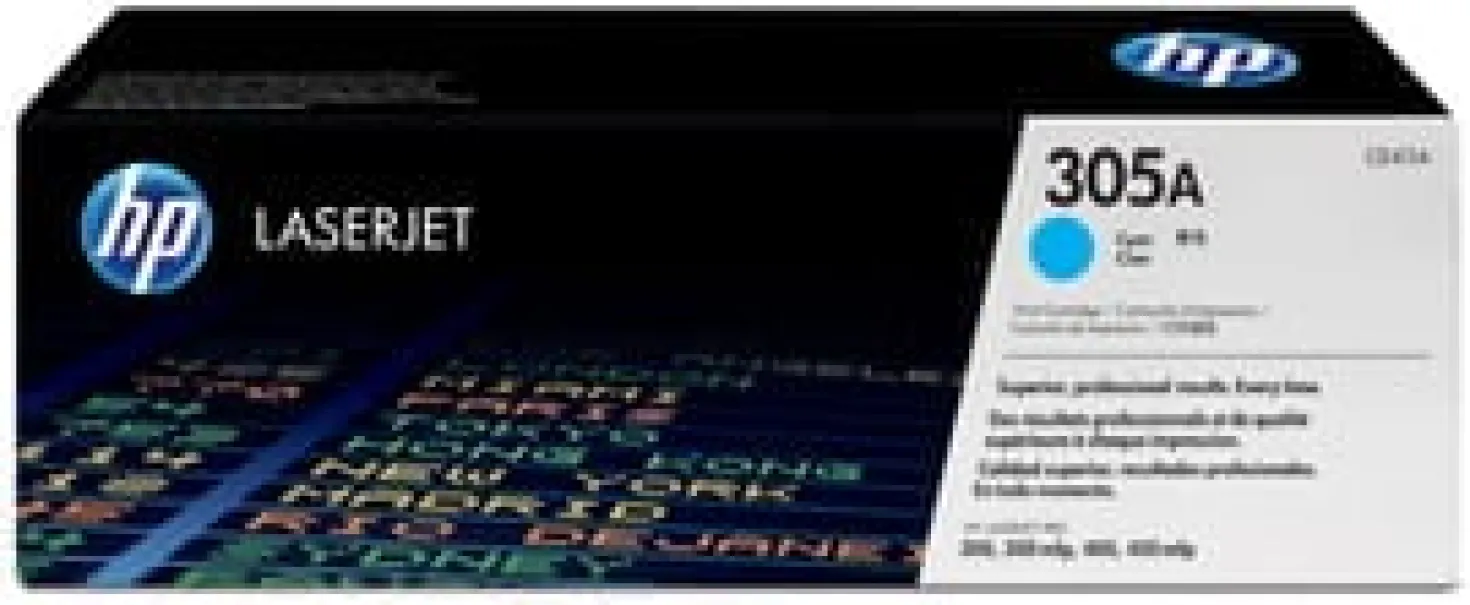 Lasertoner HP CE411A/305A cyan