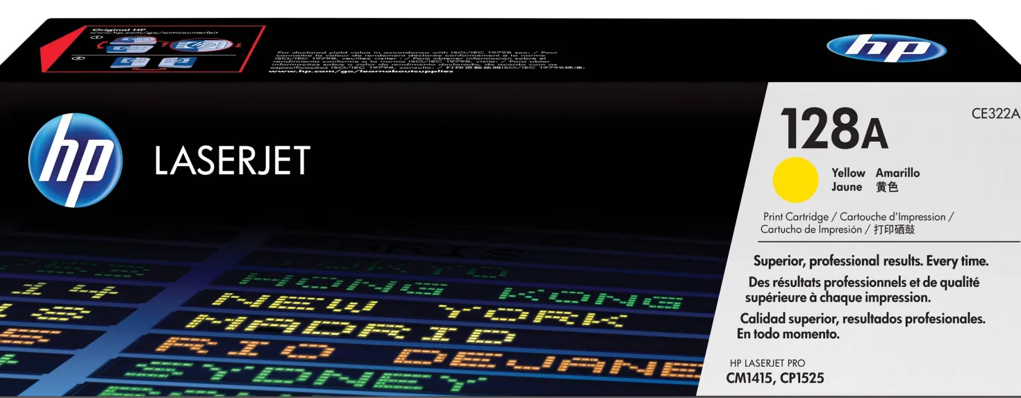 Lasertoner HP CE322A 128A Gul