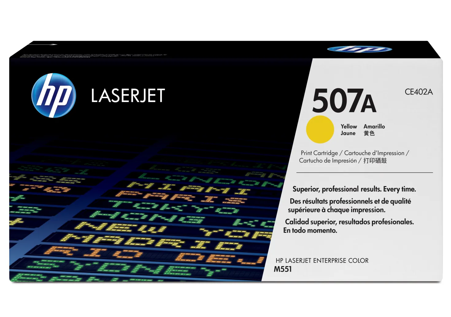 Lasertoner HP CE402A/507A gul
