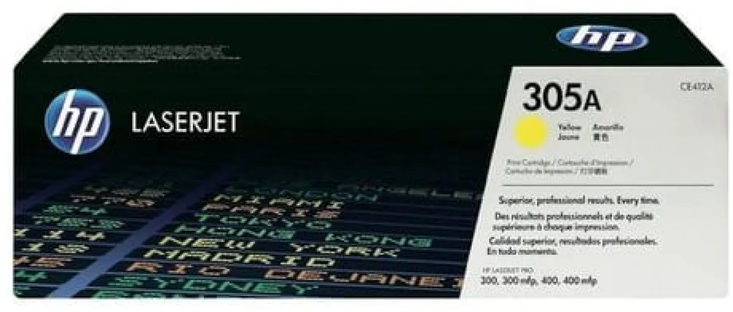 Lasertoner HP CE412A/305A gul