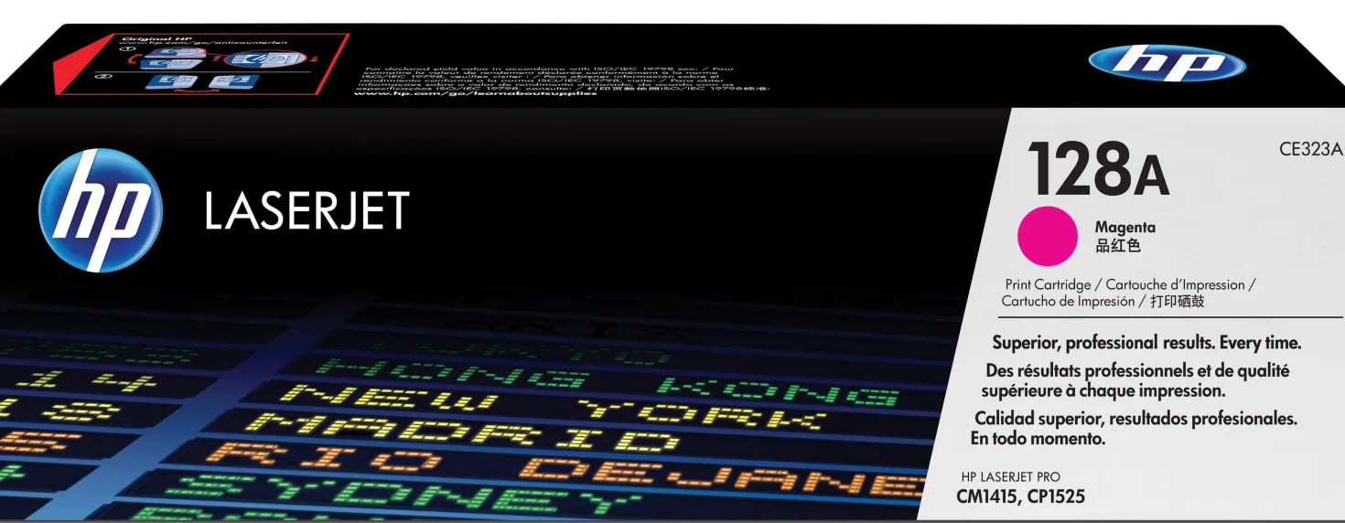 Lasertoner HP CE323A 128A Magenta
