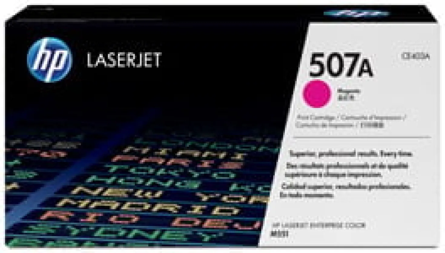 Lasertoner HP CE403A/507A magenta