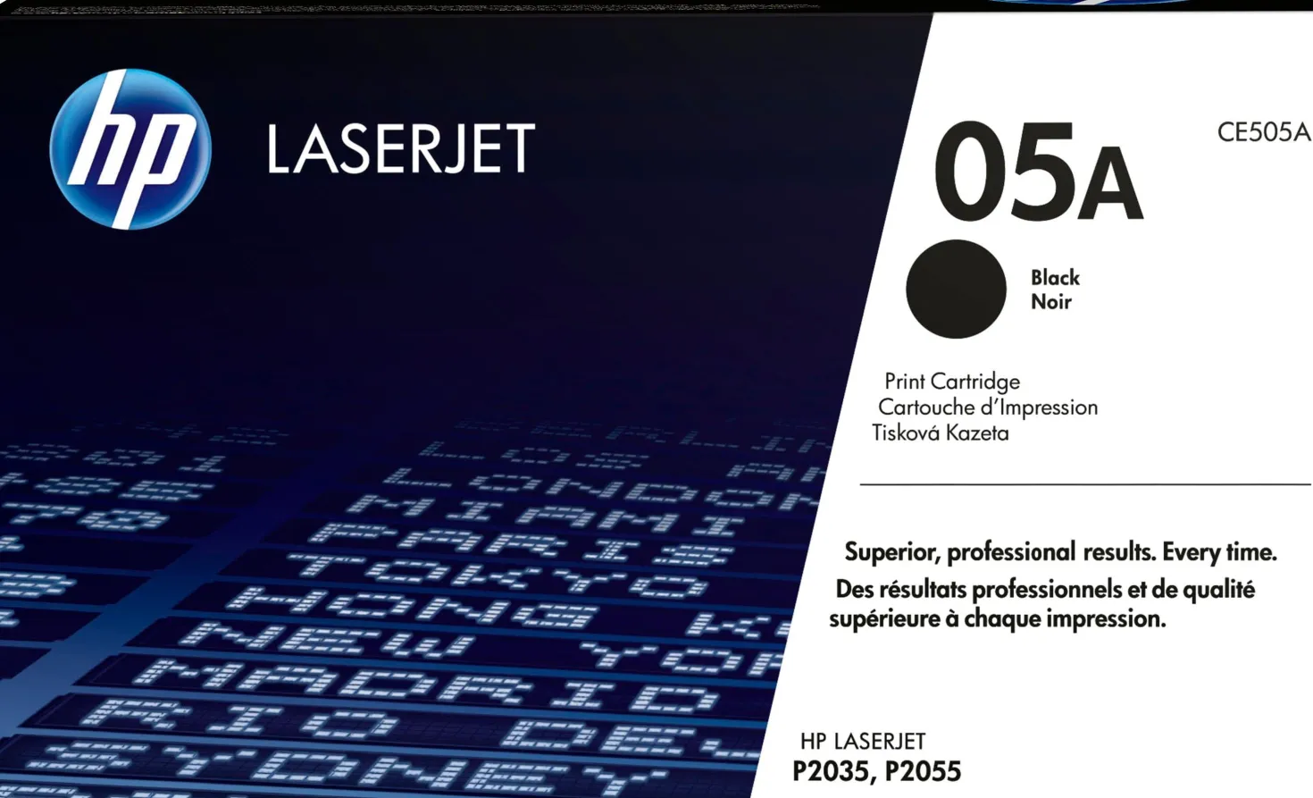 Lasertoner HP CE505A 05A Svart