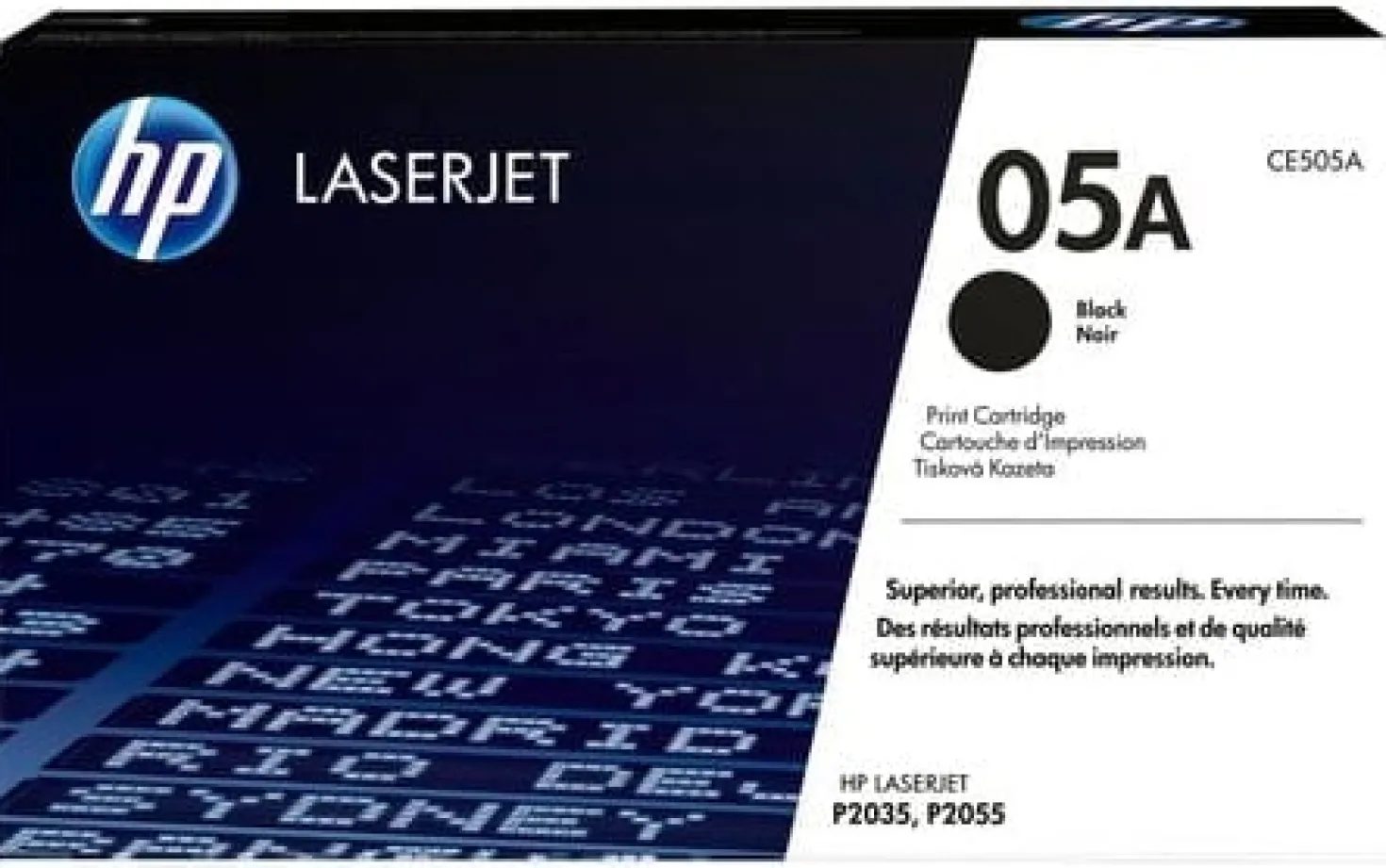 Lasertoner HP CE505A 05A Svart
