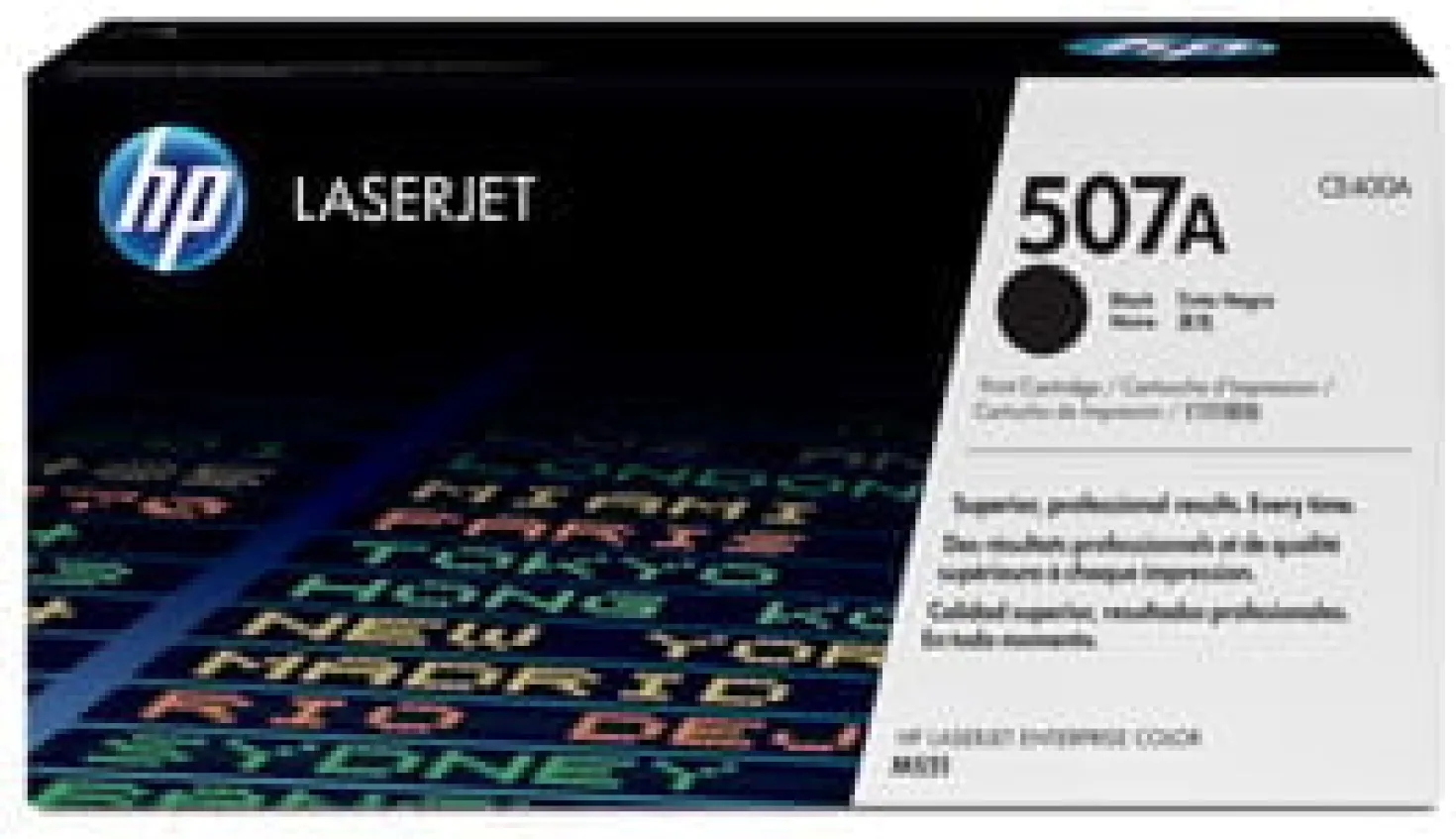 Lasertoner HP CE400A/507A svart