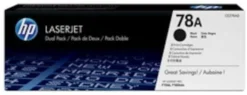 Lasertoner HP CE278AD 78A Svart Twinpack