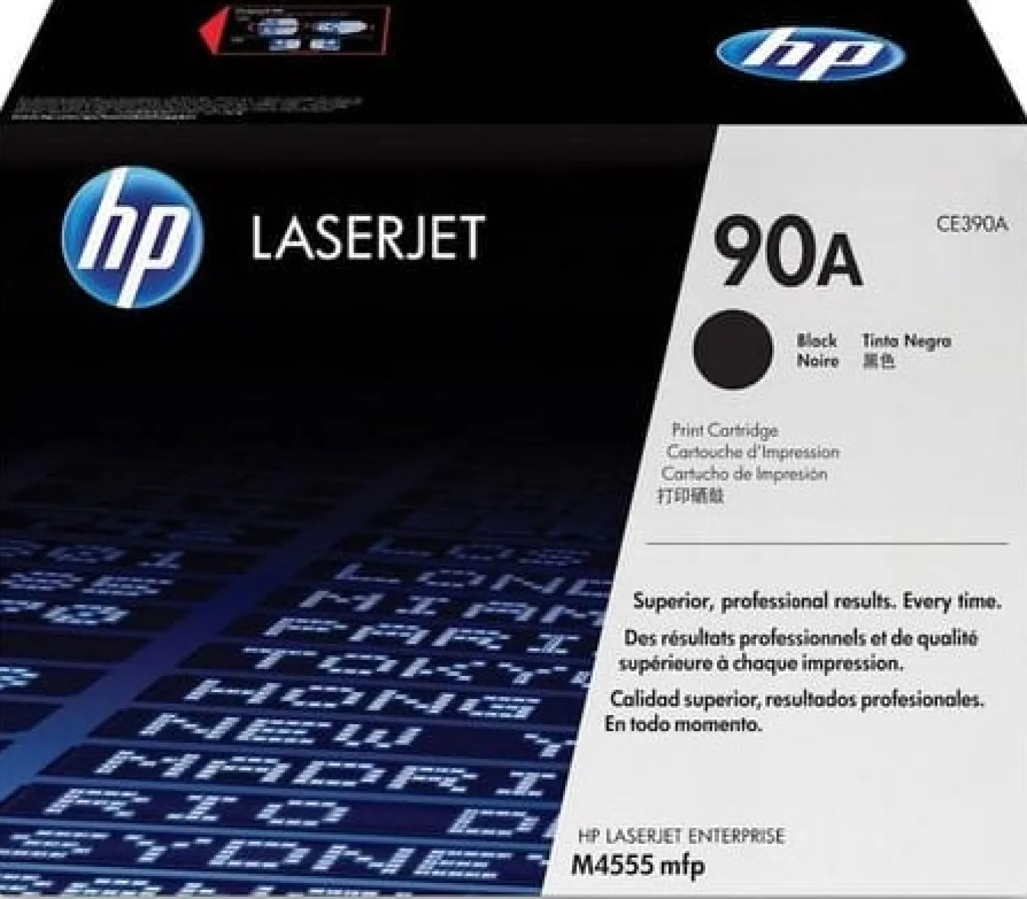 Lasertoner HP CE390A Svart