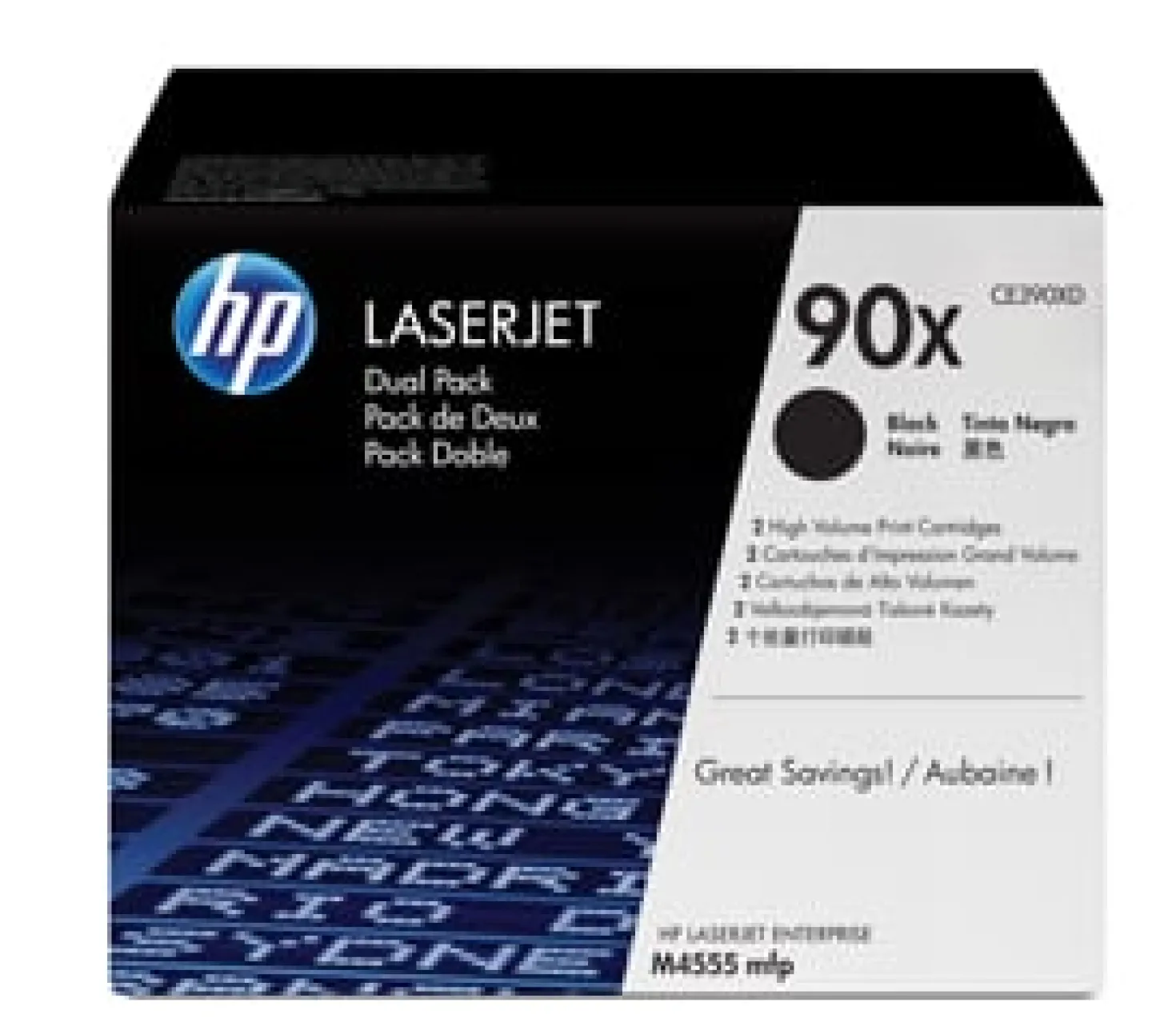 Lasertoner HP CE390X Svart 2-pack