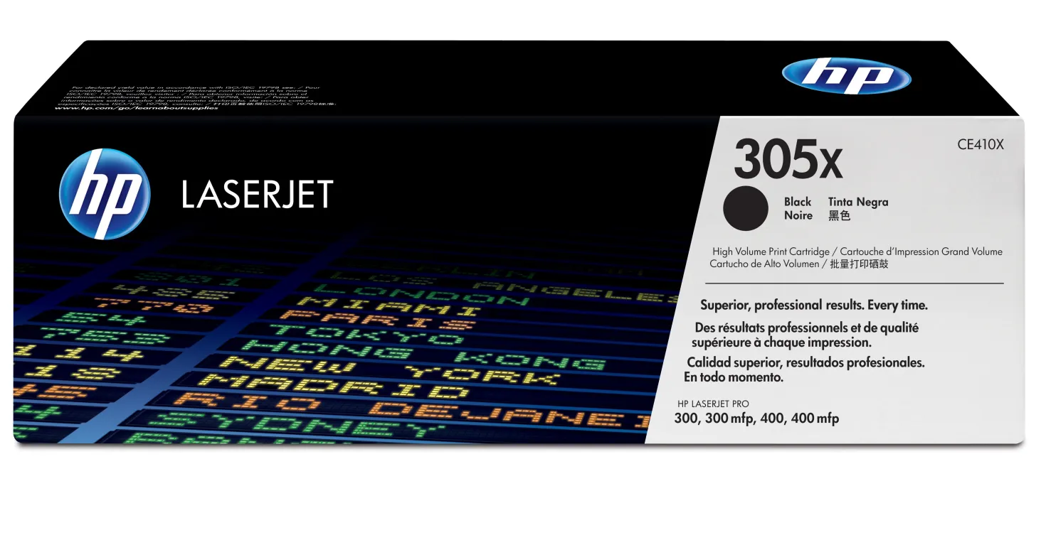 Lasertoner HP CE410X/305X svart