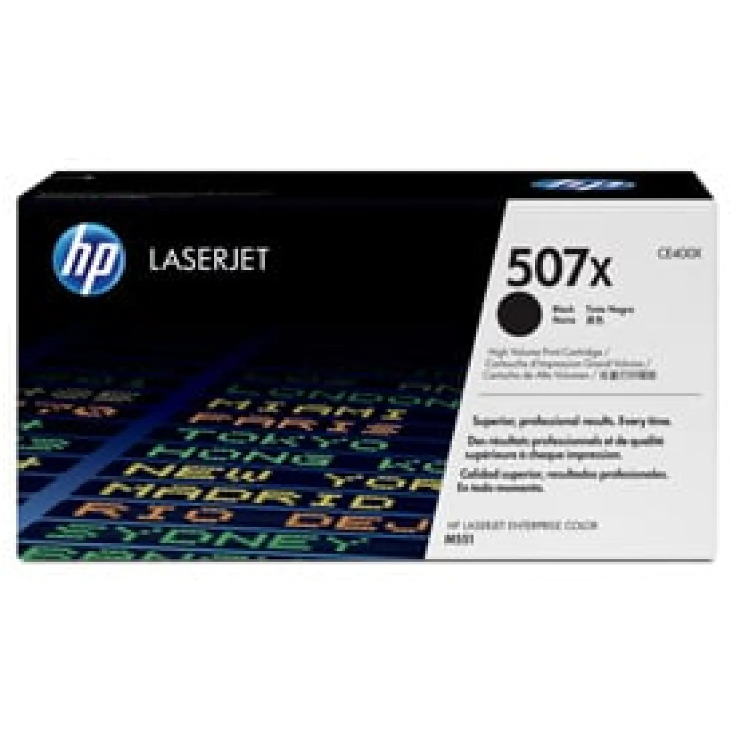Lasertoner HP CE400X/507X svart