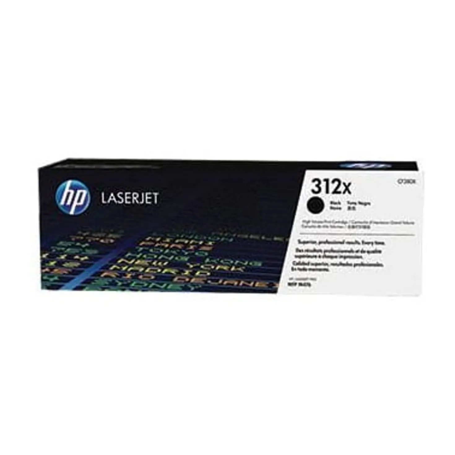 Lasertoner HP CF380X/312X svart