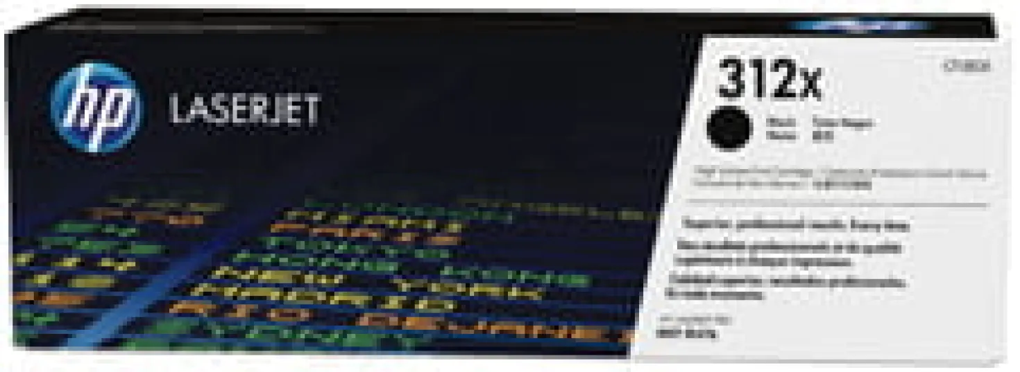 Lasertoner HP CF380X/312X svart