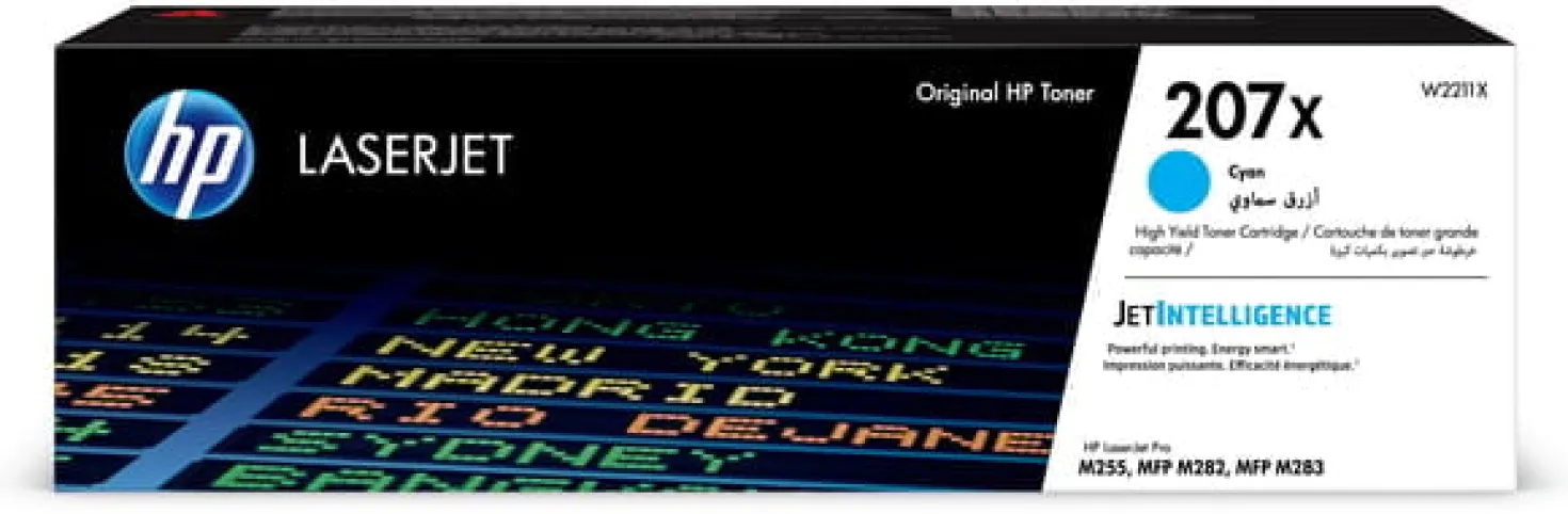 Lasertoner HP Color LaserJet Pro 207X cyan