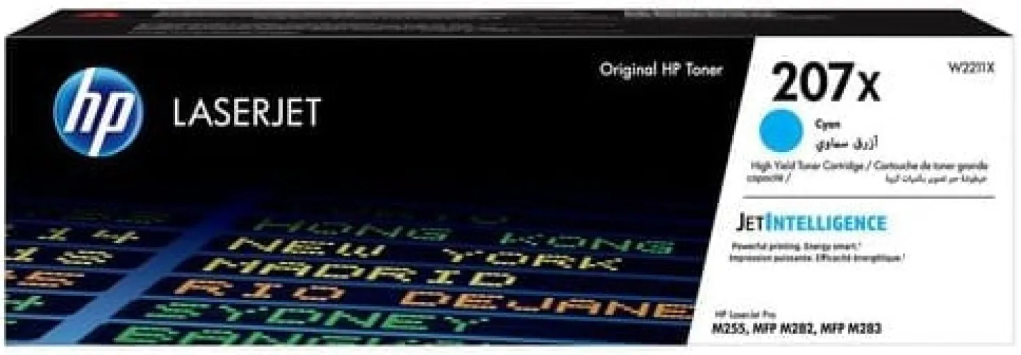 Lasertoner HP Color LaserJet Pro 207X cyan