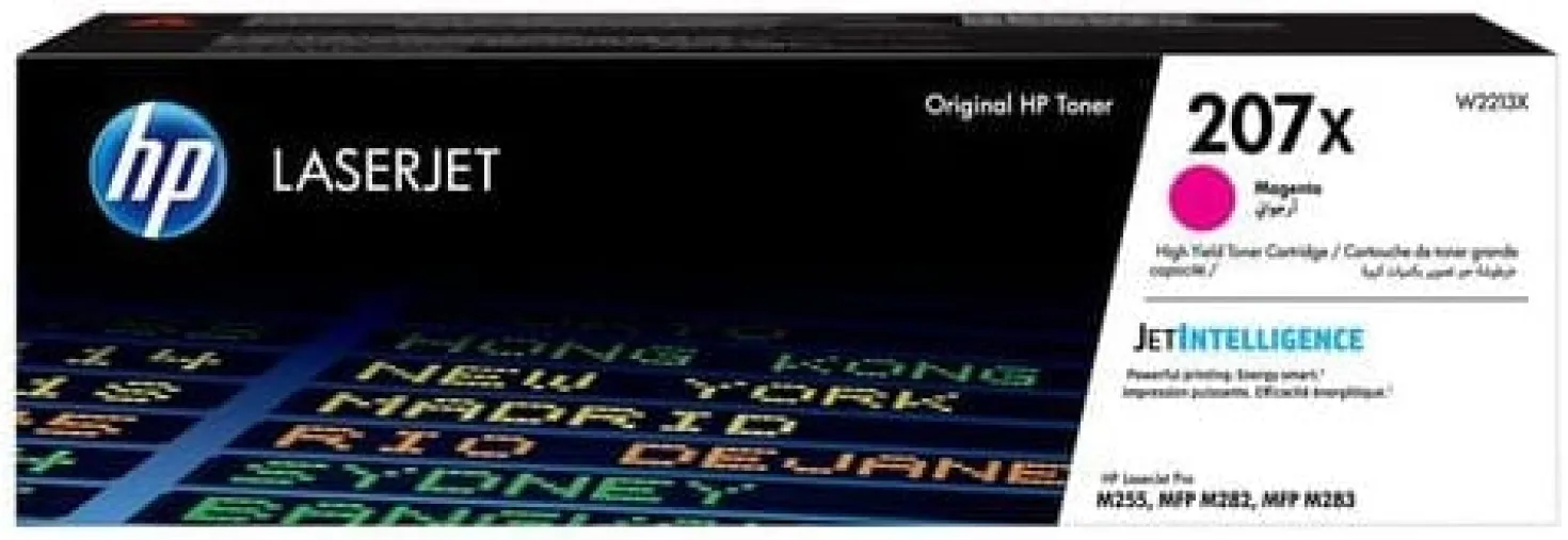 Lasertoner HP Color LaserJet Pro 207X magenta