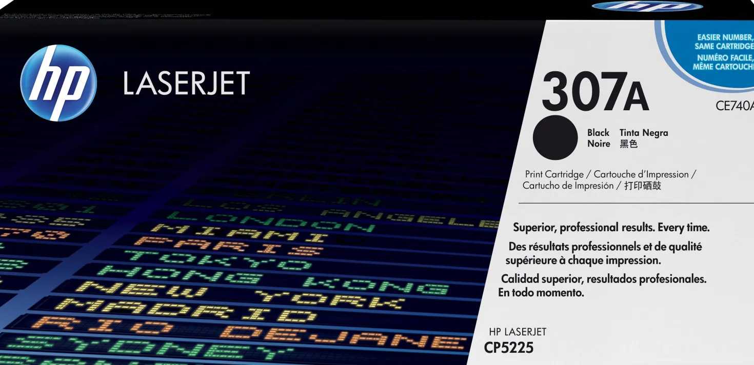 Lasertoner Hp Cp5225 Svart