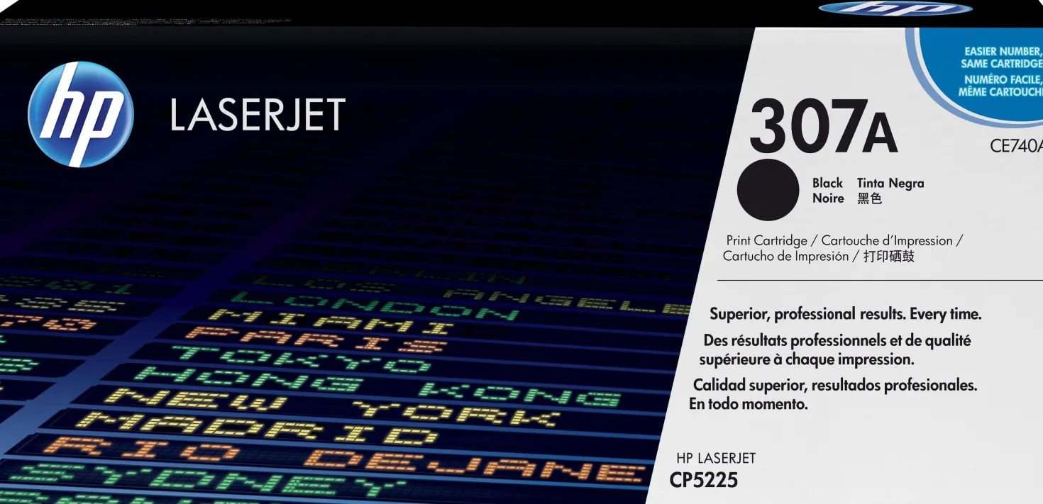 Lasertoner Hp Cp5225 Svart