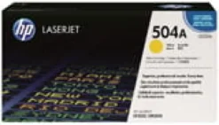 Lasertoner HP no 504A CE252A gul