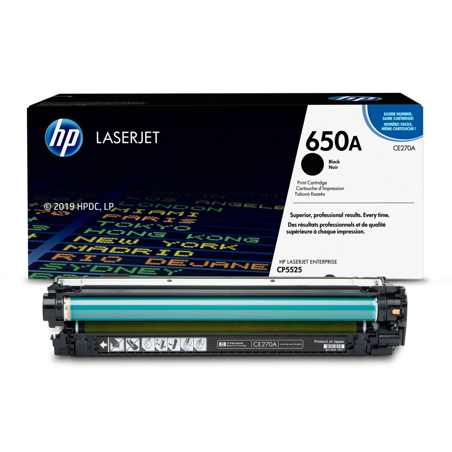 Lasertoner Hp Svart Lj cp55/25