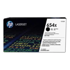 Lasertoner HP svart 654X