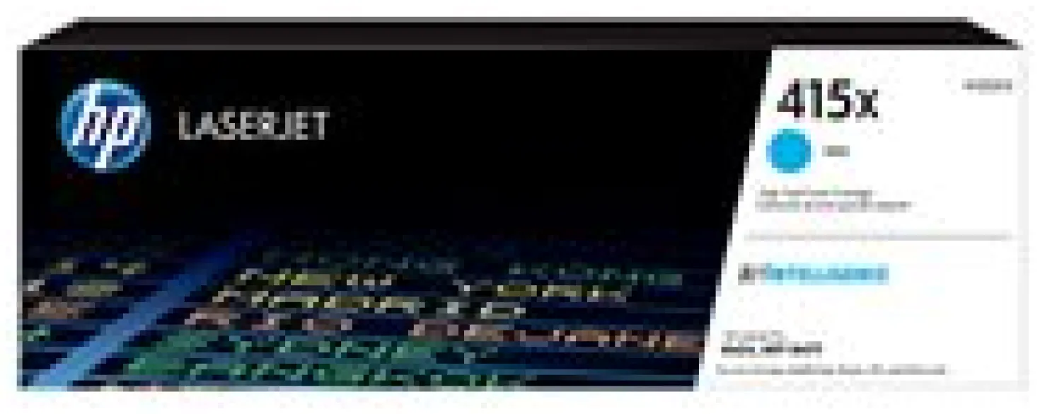 Lasertoner HP 415X cyan